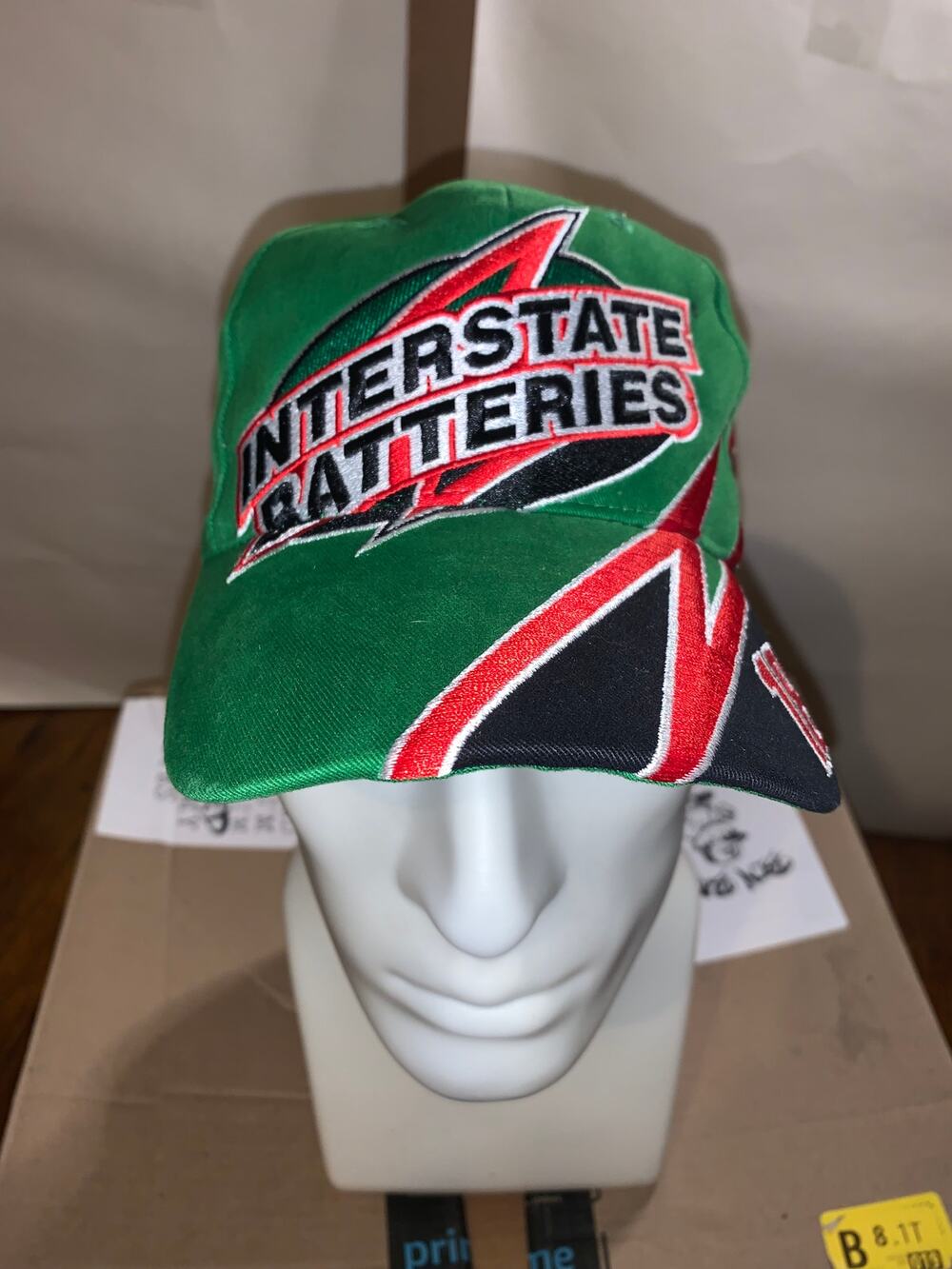 Interstate Batteries NASCAR Hat Chase Authentics Green Racing Cap NWOT